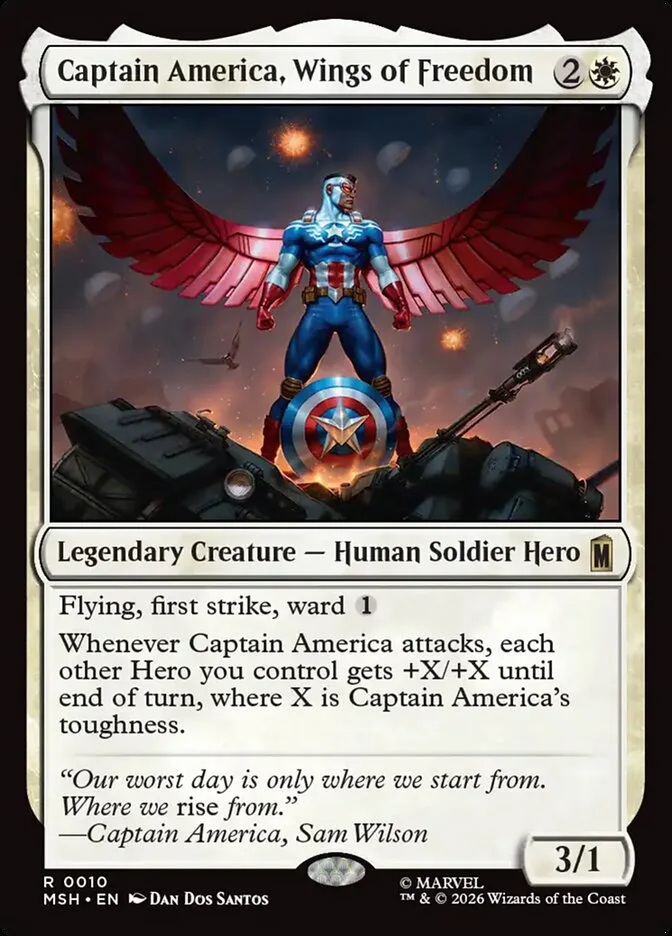 Captain America, Wings of Freedom image 1