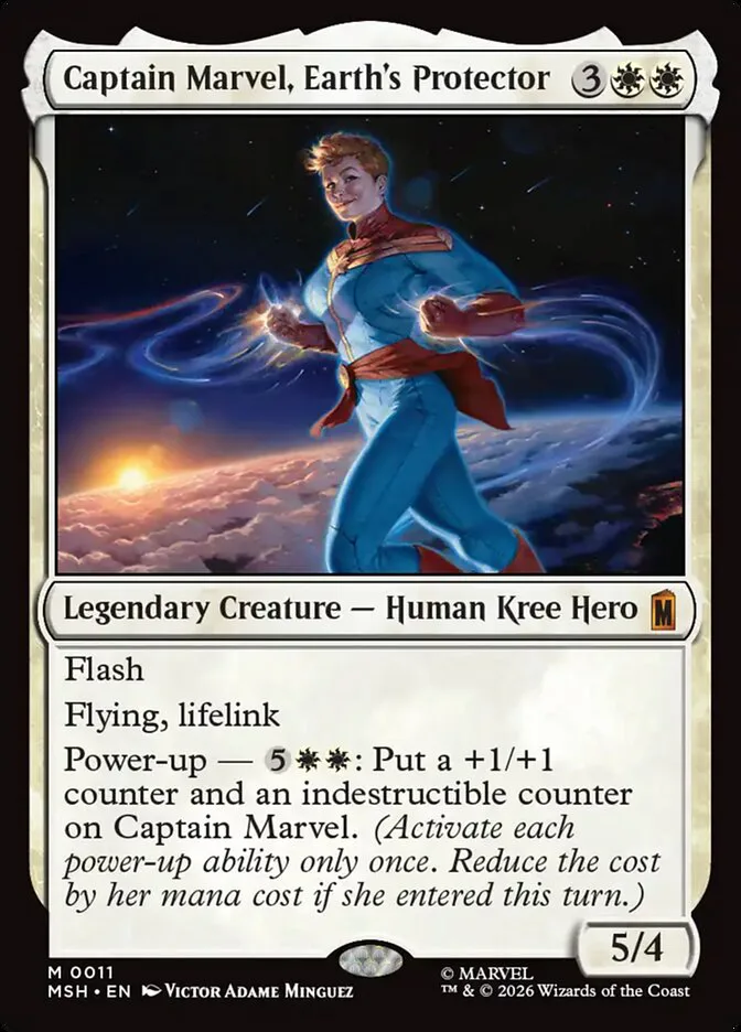 Captain Marvel, Earth's Protector â€” Marvel Super Heroes