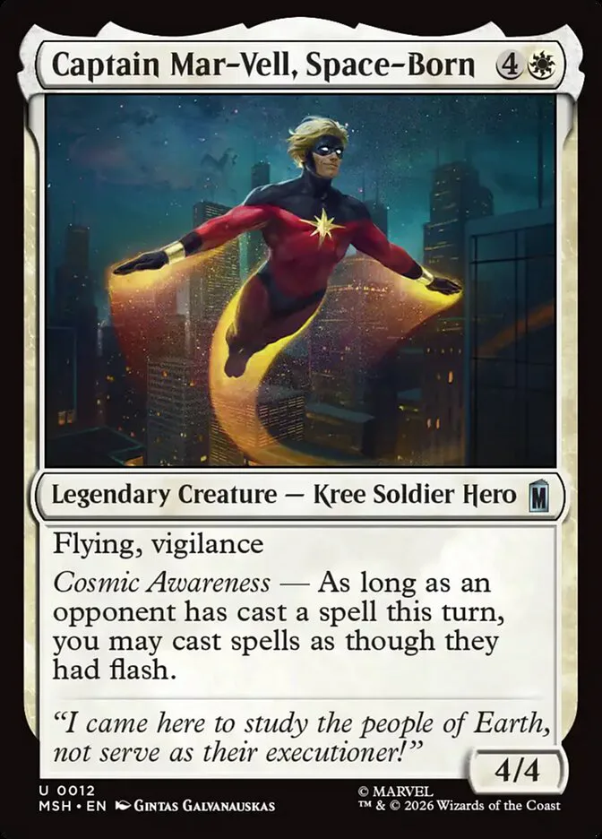 Captain Mar-Vell, Space-Born image 1