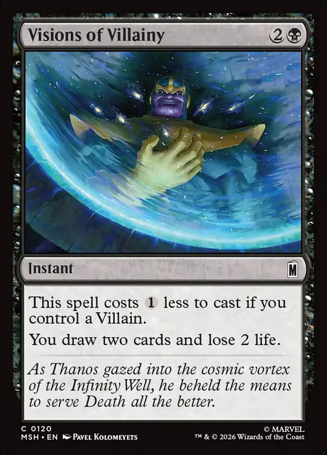 Visions of Villainy â€” Marvel Super Heroes