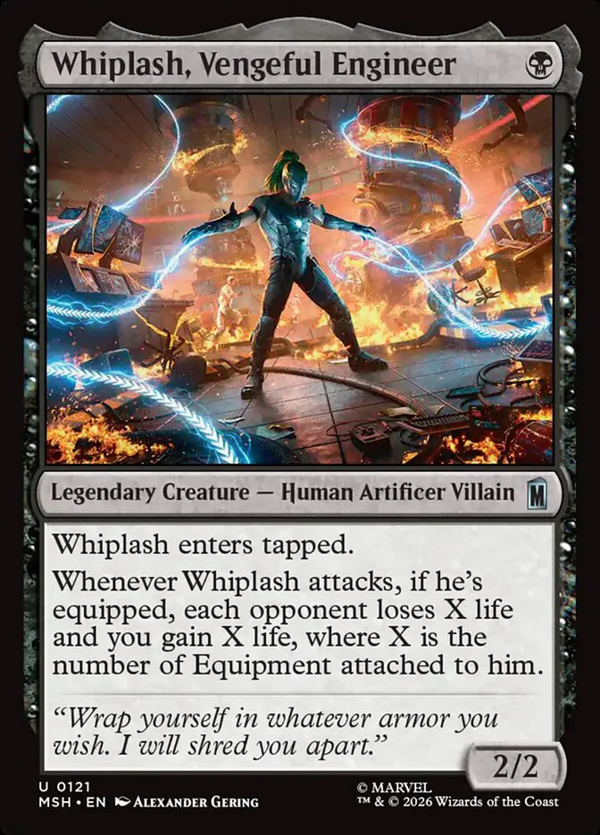 Whiplash, Vengeful Engineer