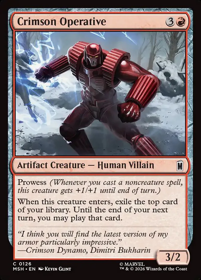 Crimson Operative image 1