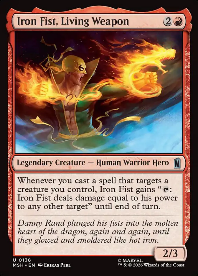 Iron Fist, Living Weapon image 1
