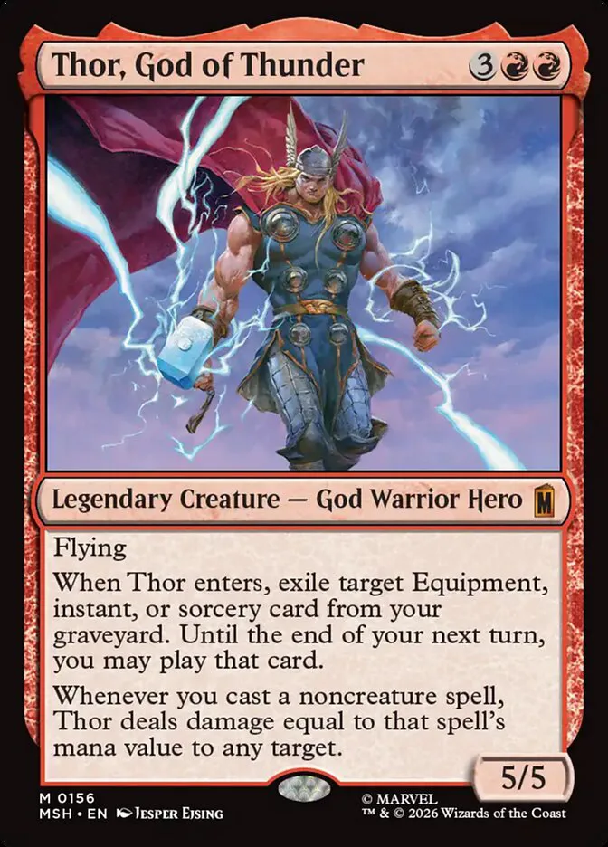 Thor, God of Thunder â€” Marvel Super Heroes