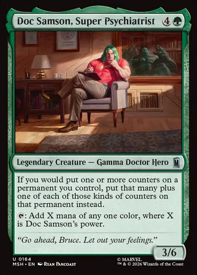Doc Samson, Super Psychiatrist â€” Marvel Super Heroes