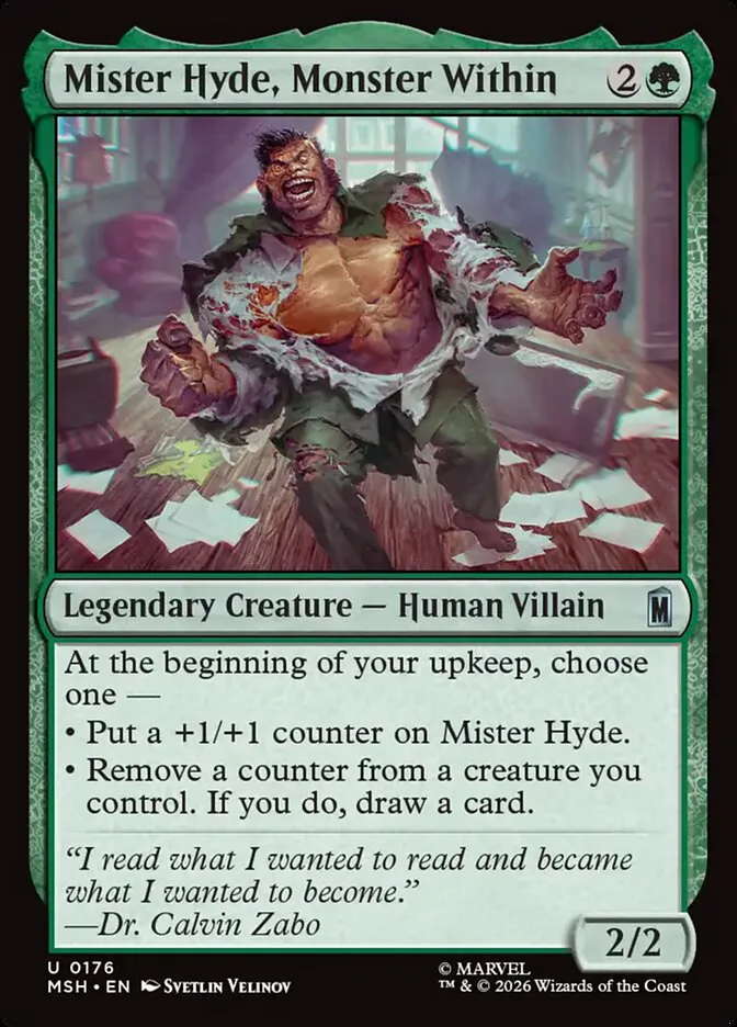 Mister Hyde, Monster Within â€” Marvel Super Heroes