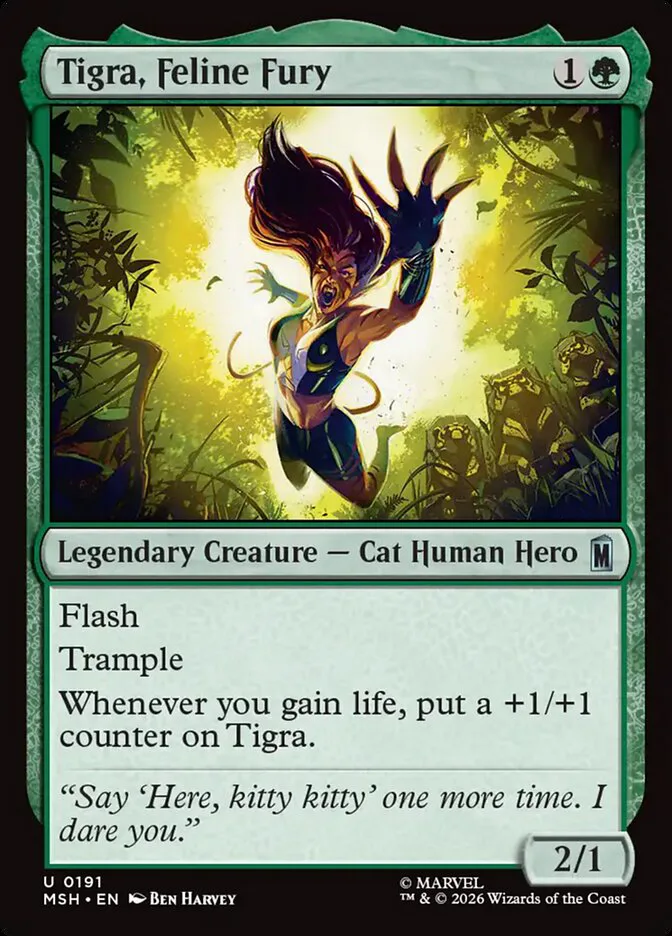 Tigra, Feline Fury â€” Marvel Super Heroes