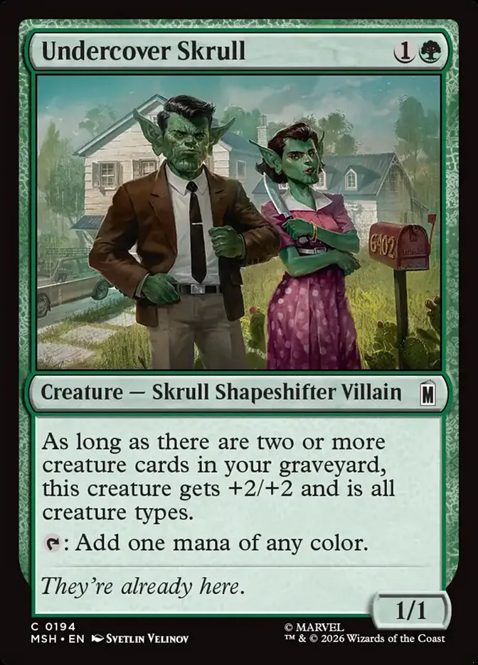 Undercover Skrull â€” Marvel Super Heroes