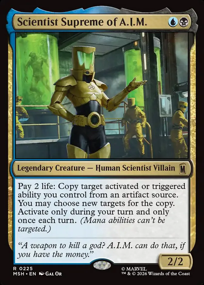 Scientist Supreme of A.I.M. â€” Marvel Super Heroes