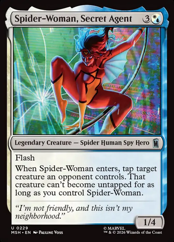 Spider-Woman, Secret Agent â€” Marvel Super Heroes