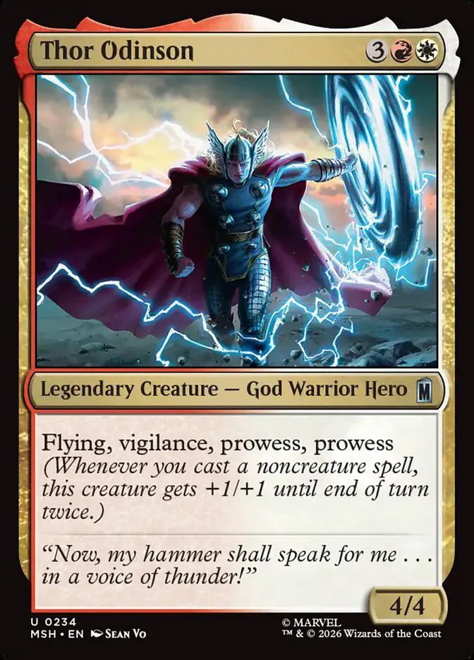 Thor Odinson â€” Marvel Super Heroes