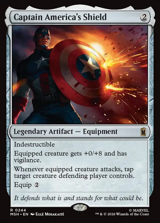 Captain America's Shield â€” Marvel Super Heroes