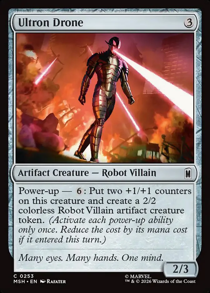 Ultron Drone â€” Marvel Super Heroes