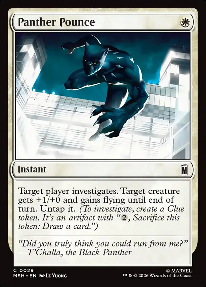 Panther Pounce â€” Marvel Super Heroes