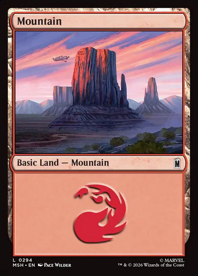 Mountain â€” Marvel Super Heroes