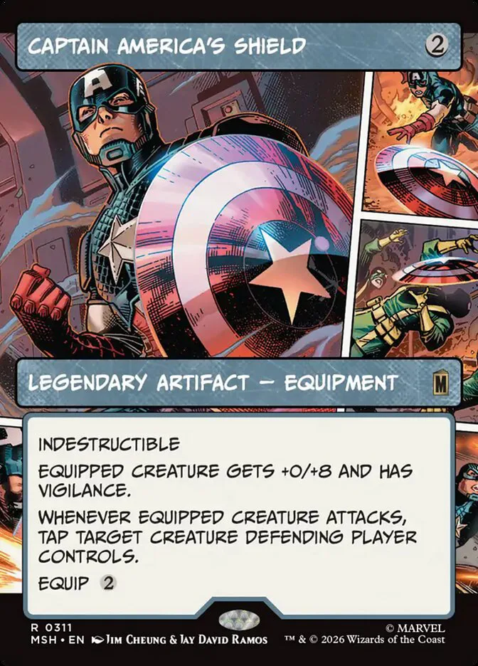 Captain America's Shield â€” Marvel Super Heroes