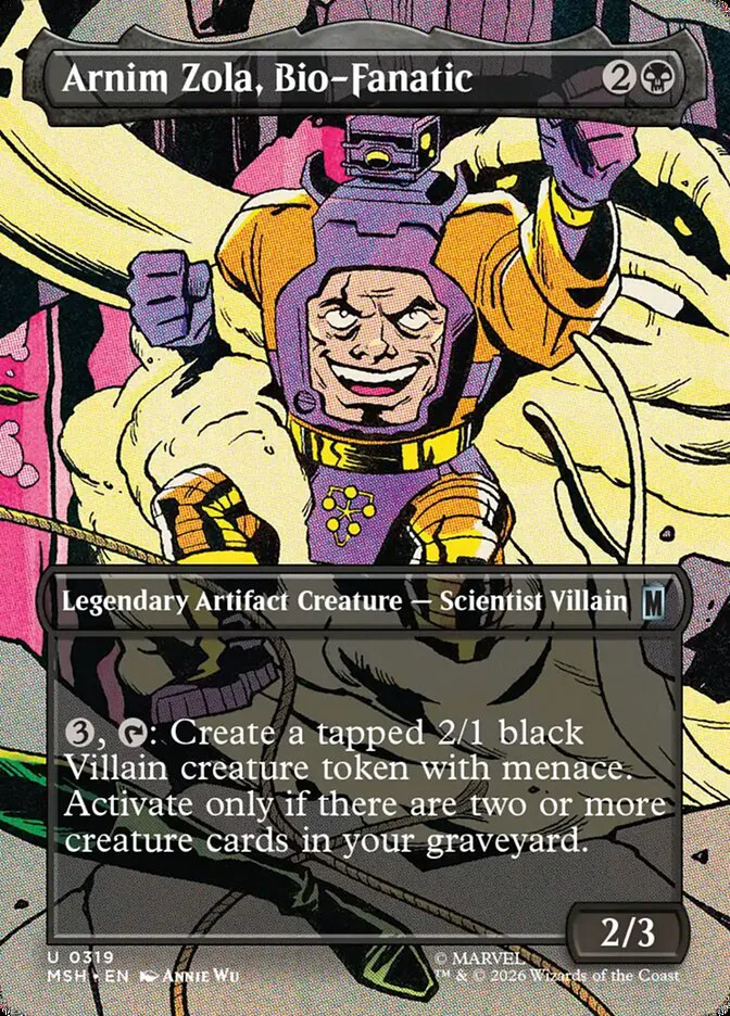 Arnim Zola, Bio-Fanatic â€” Marvel Super Heroes