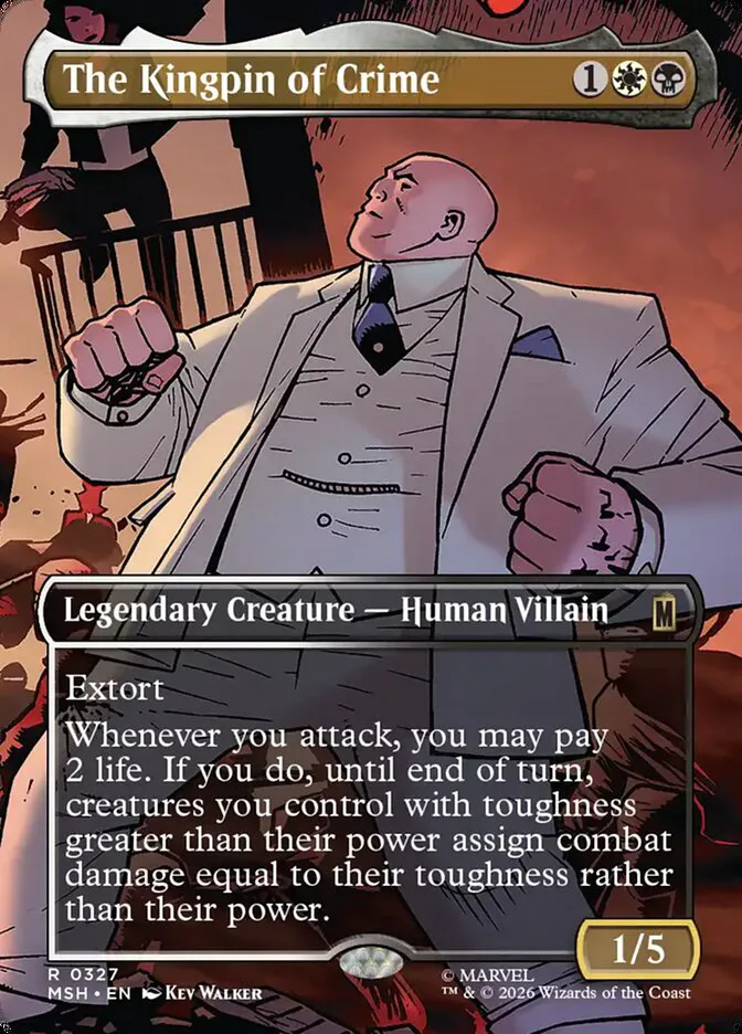 The Kingpin of Crime â€” Marvel Super Heroes