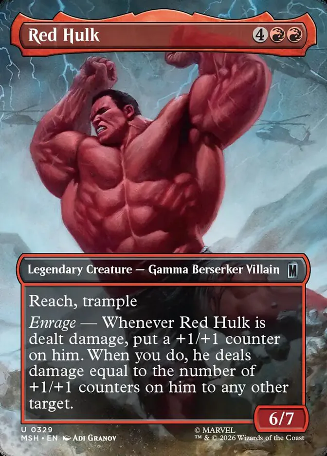 Red Hulk â€” Marvel Super Heroes