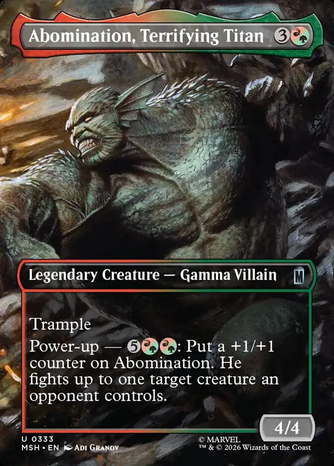 Abomination, Terrifying Titan image 2