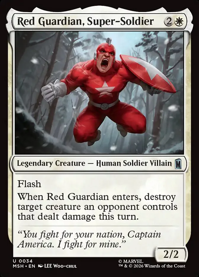 Red Guardian, Super-Soldier image 1