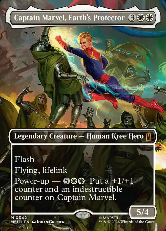 Captain Marvel, Earth's Protector â€” Marvel Super Heroes