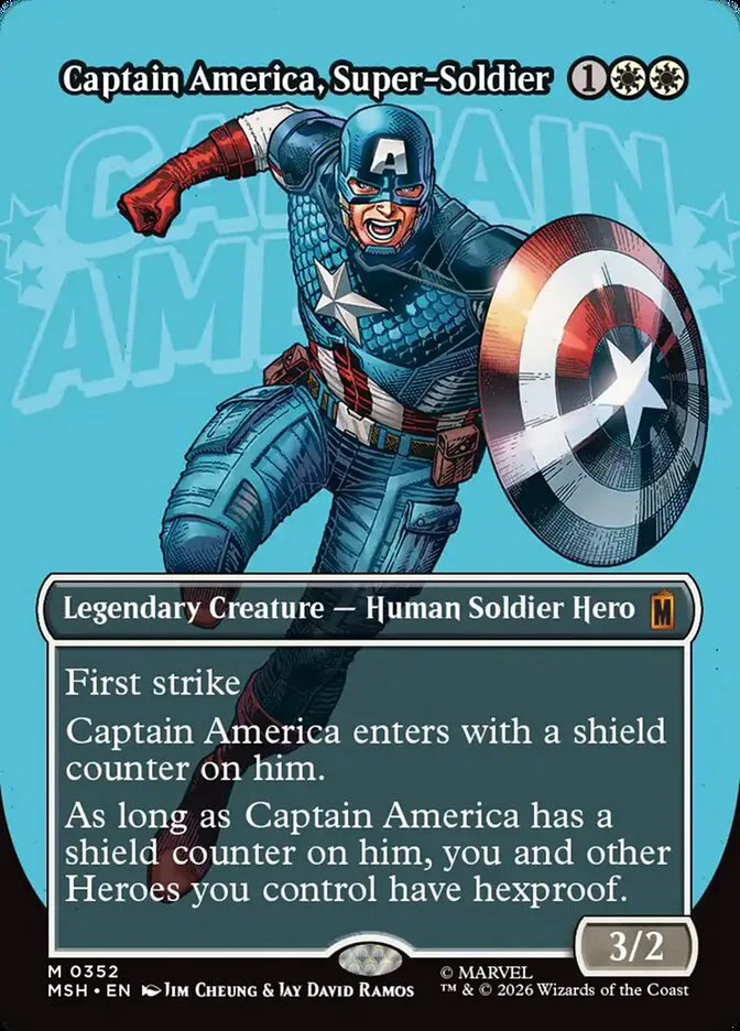 Captain America, Super-Soldier â€” Marvel Super Heroes
