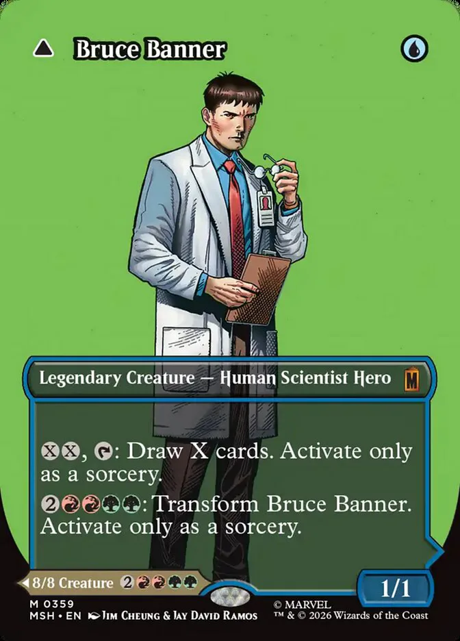 Bruce Banner // The Incredible Hulk â€” Marvel Super Heroes