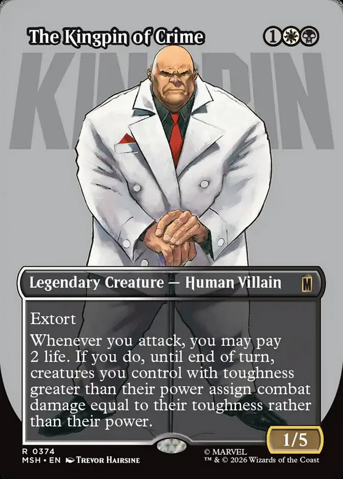 The Kingpin of Crime â€” Marvel Super Heroes