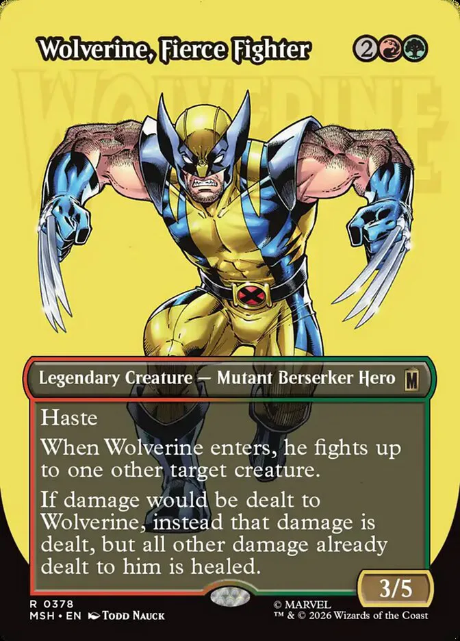 Wolverine, Fierce Fighter image 2