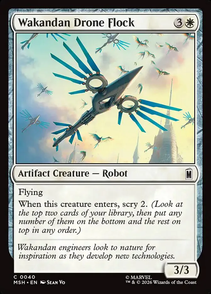 Wakandan Drone Flock image 1