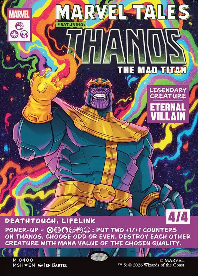 Thanos, the Mad Titan â€” Marvel Super Heroes