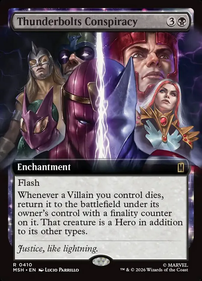 Thunderbolts Conspiracy â€” Marvel Super Heroes