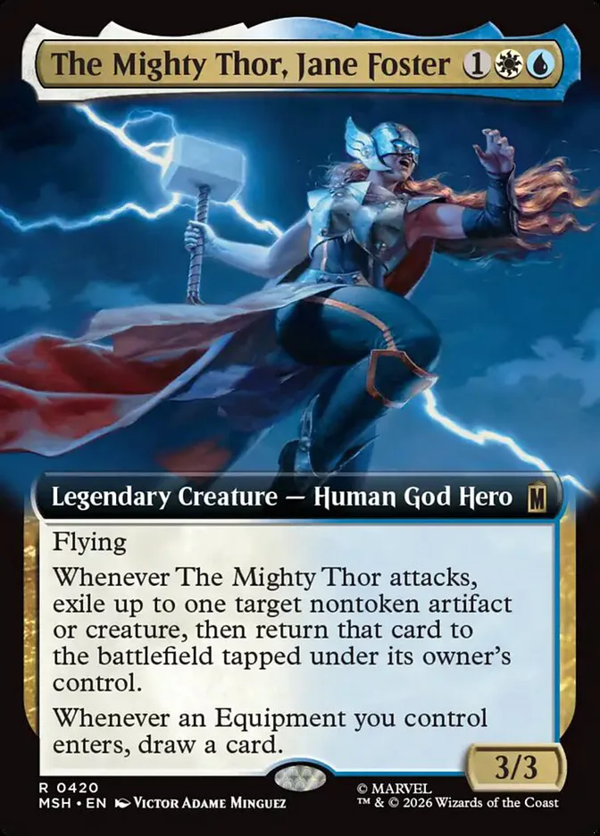 The Mighty Thor, Jane Foster â€” Marvel Super Heroes