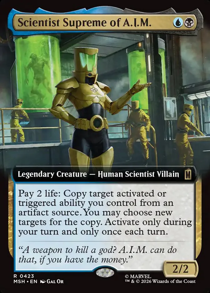 Scientist Supreme of A.I.M. â€” Marvel Super Heroes