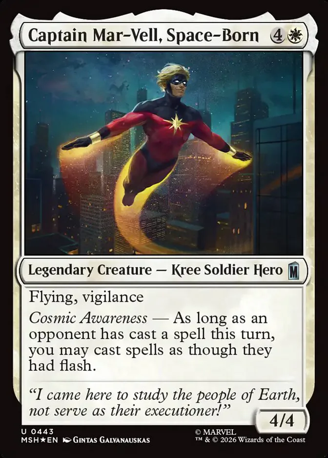 Captain Mar-Vell, Space-Born image 2