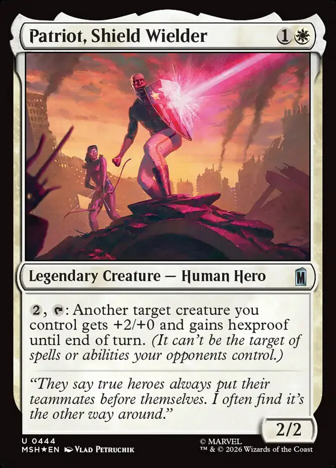Patriot, Shield Wielder â€” Marvel Super Heroes