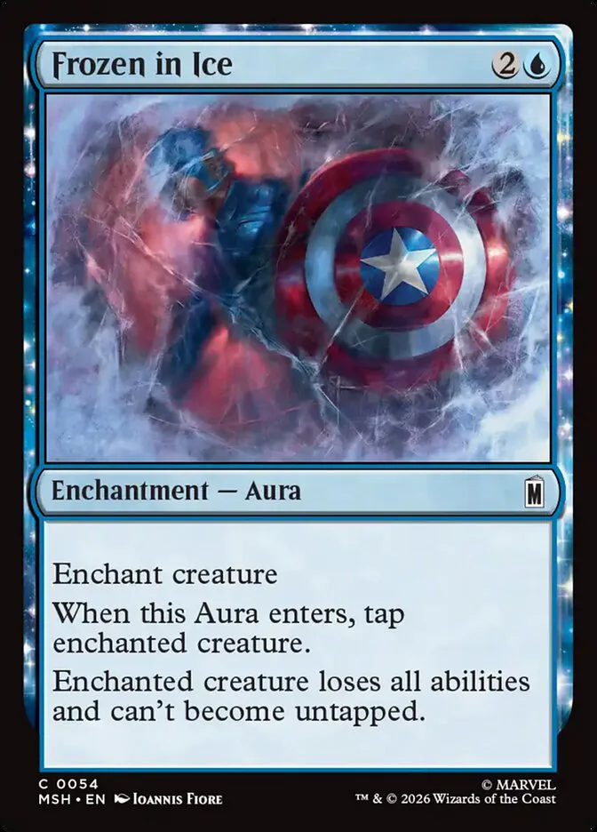 Frozen in Ice â€” Marvel Super Heroes