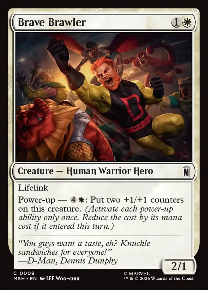 Brave Brawler â€” Marvel Super Heroes