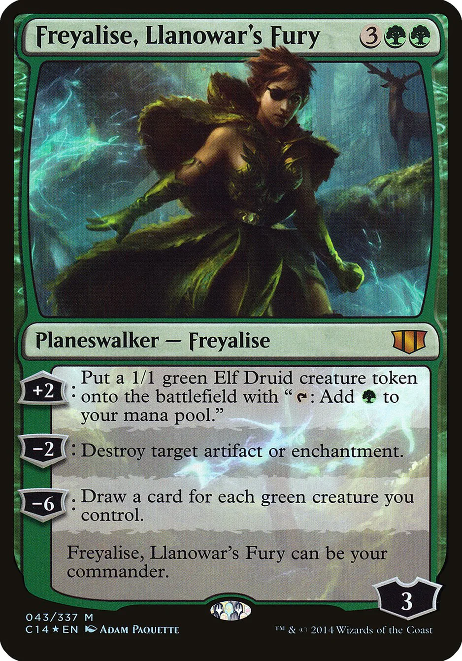 Freyalise, Llanowar's Fury image 3