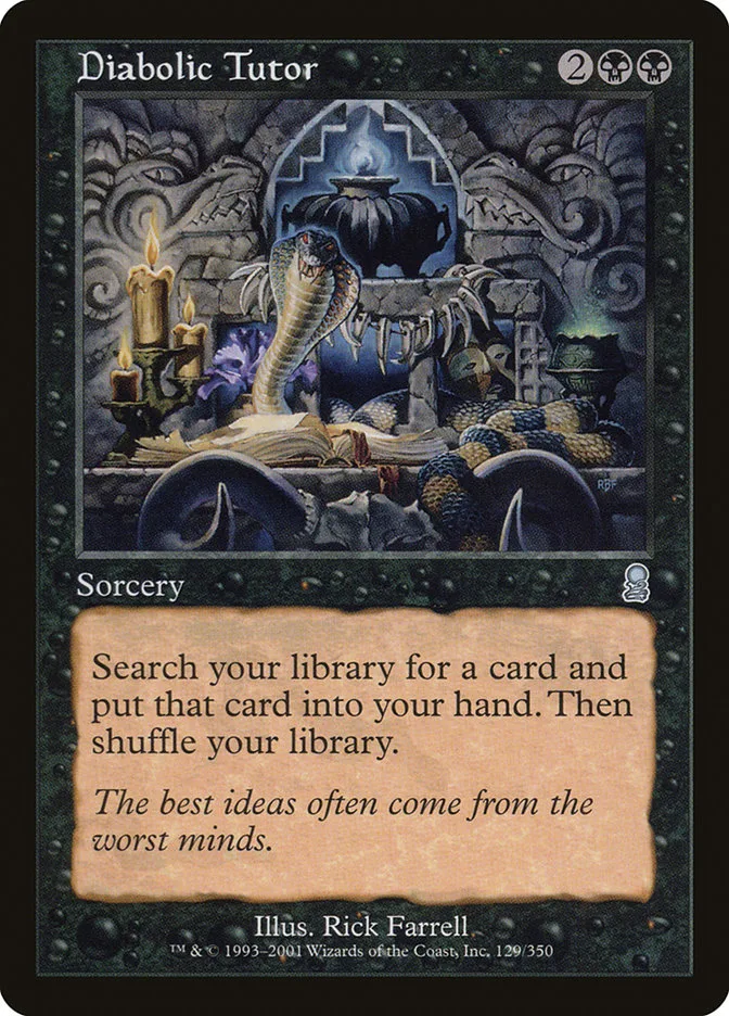Diabolic Tutor image 14