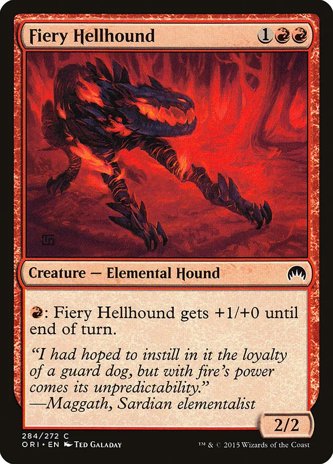Fiery Hellhound image 5