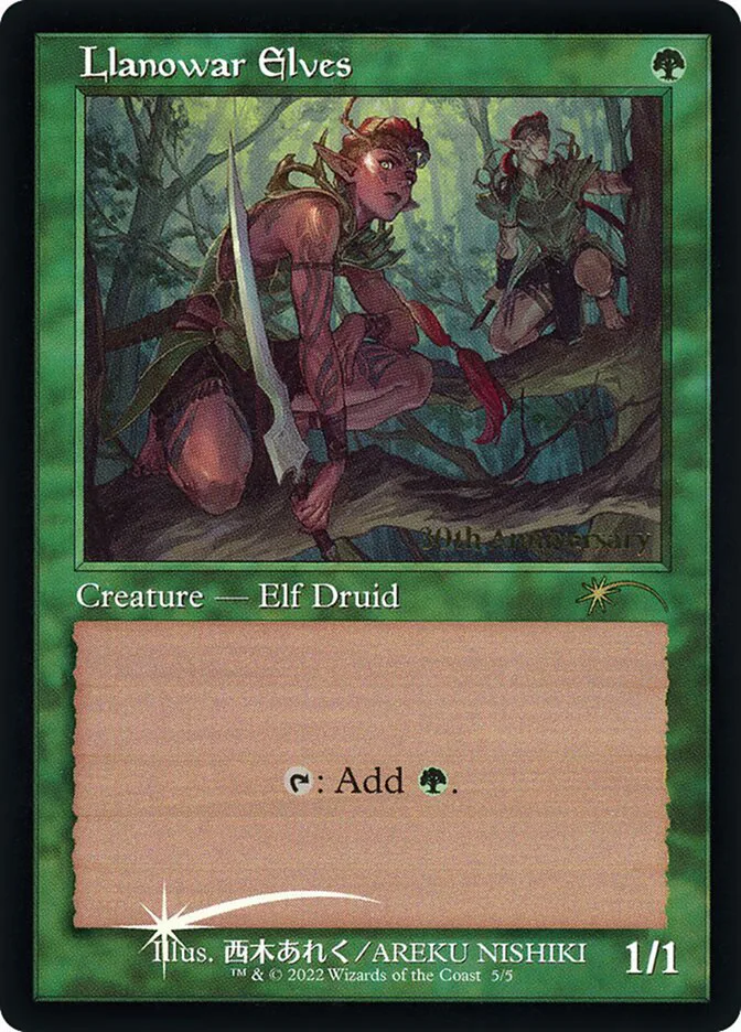 Llanowar Elves image 4