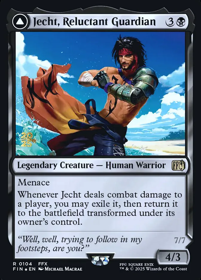 Jecht, Reluctant Guardian // Braska's Final Aeon
