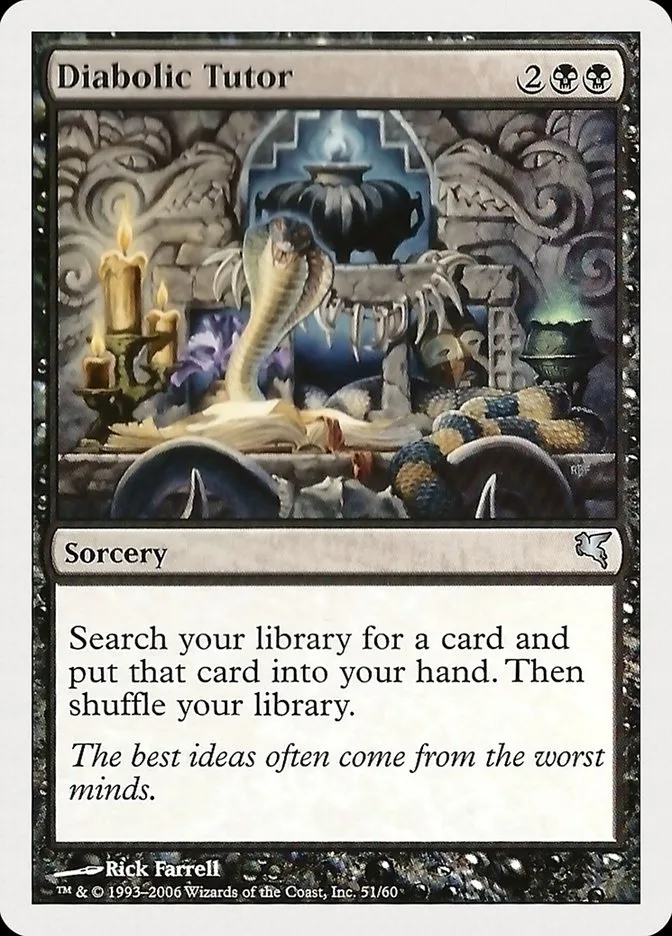 Diabolic Tutor image 2