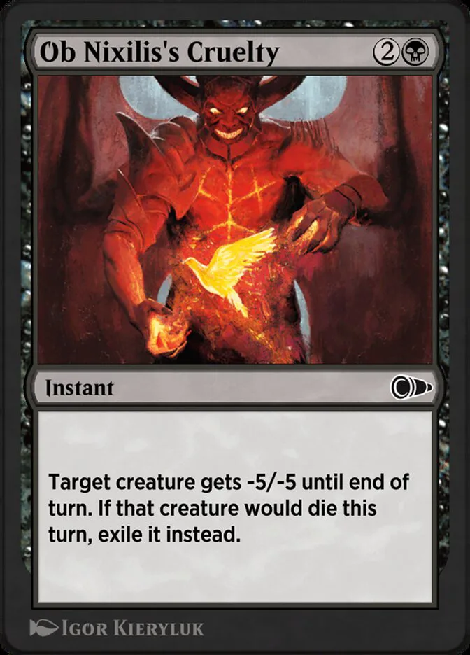 Ob Nixilis's Cruelty image 1