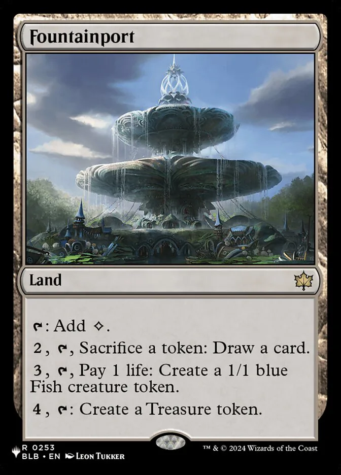 Fountainport â€” The List