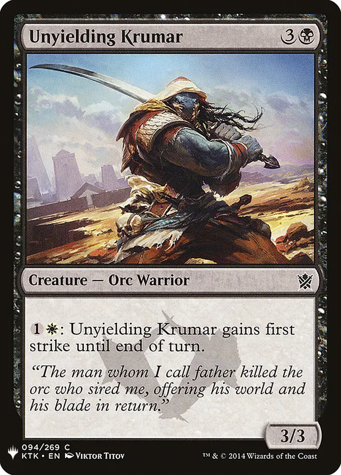 Unyielding Krumar image 2