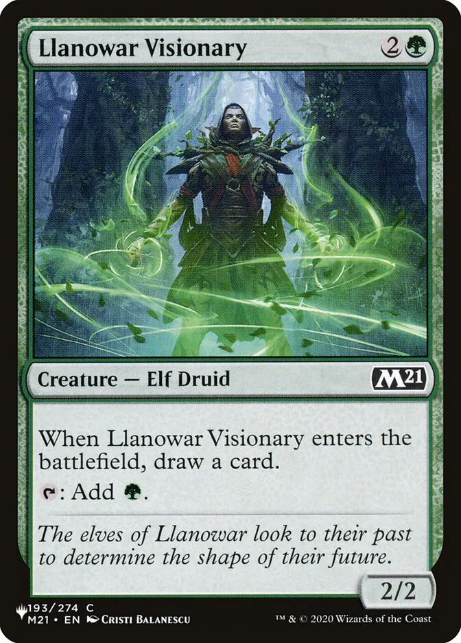 Llanowar Visionary image 5
