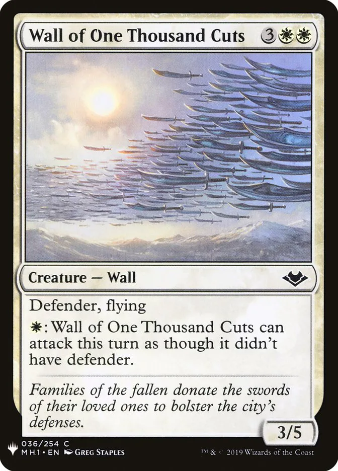 Wall of One Thousand Cuts image 3